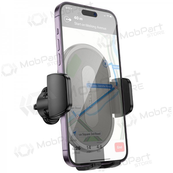 Suporte automotivo para telefone Borofone BH133 para grelha de ventilação 60–90 mm