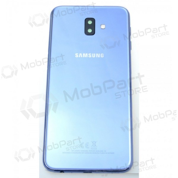Samsung J610 Galaxy J6+ 2018 tampa traseira da bateria (azul)