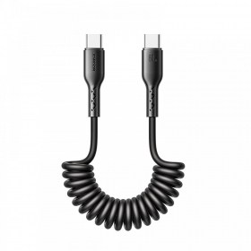 USB cabo Joyroom SA38-CC3 USB-C to USB-C 60W 1.5m preto