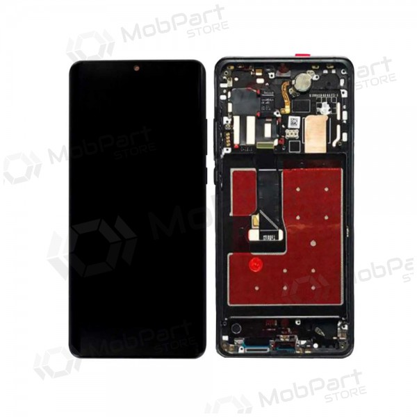Huawei P30 PRO ecrã (preto) (com moldura) (OLED)