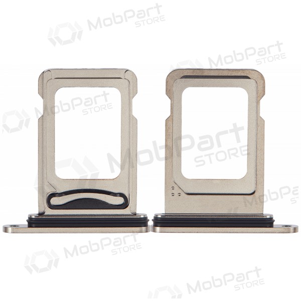 Apple iPhone 15 Pro, 15 Pro Max (Duplo) Bandeja de cartão SIM - (Natural Titanium)