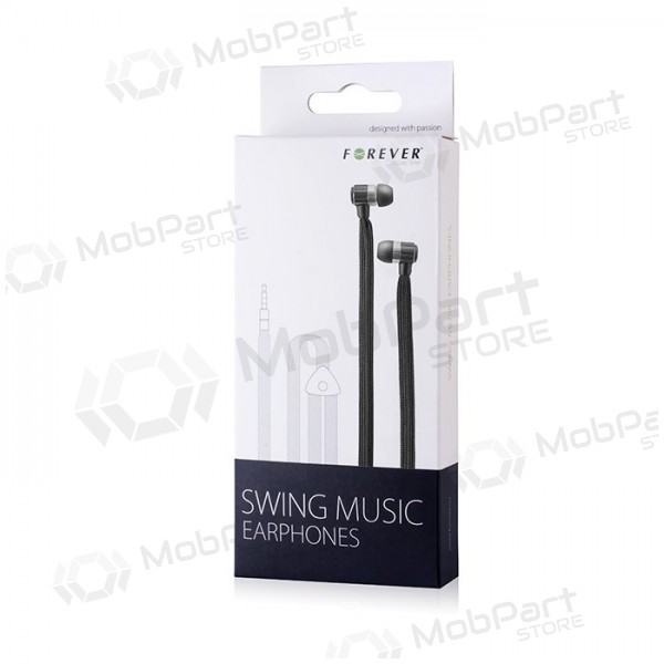Mãos livres Forever Swing Music 3,5mm (preto)