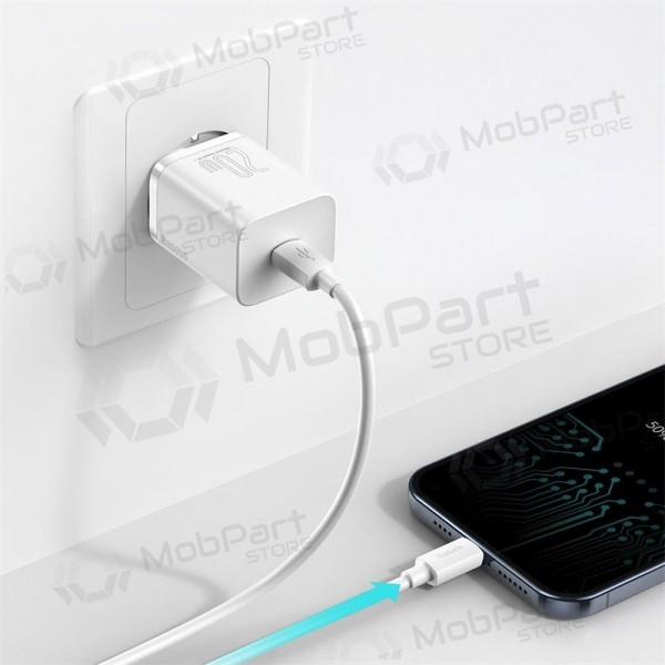 Carregador buitinis Baseus Super Si 20W branco CCSUP-B02