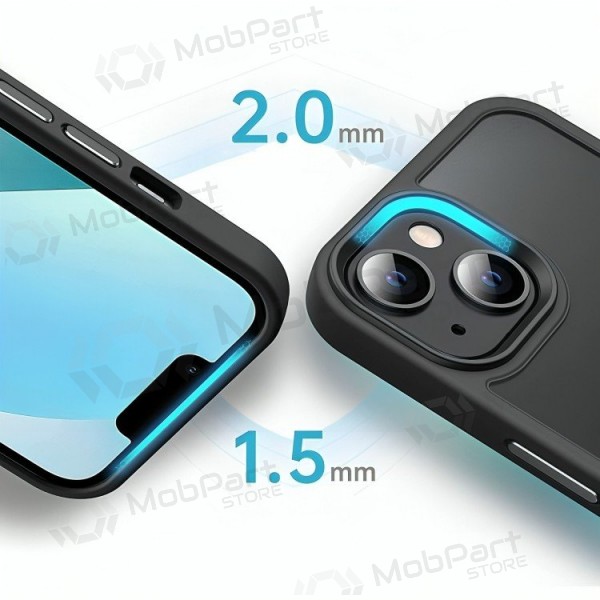 Capa para Apple iPhone 15 -Reach Matte MagSafe- (preta)