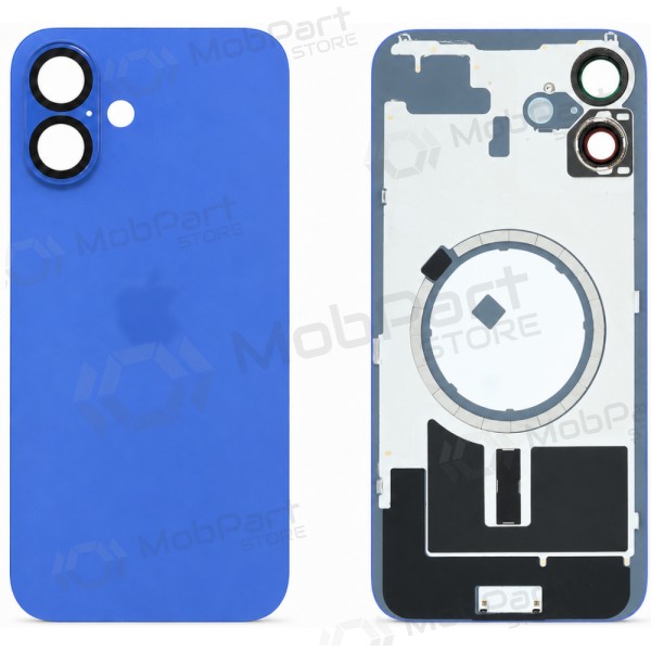 Capa traseira para Apple iPhone 16 (azul) - Premium