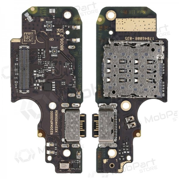 Xiaomi Note 11 Pro 5G / Note 11e Pro / Poco X4 Pro 5G conector de carga - Premium