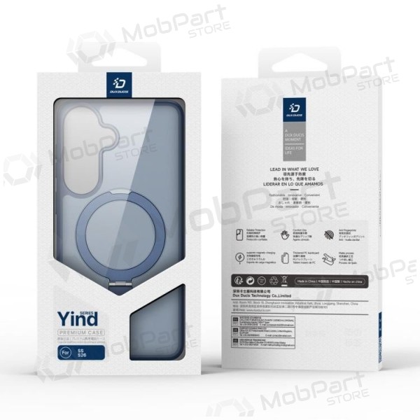 Capa para Samsung Galaxy S26 Ultra - Dux Ducis Yind Magnetic Stand (azul escuro)