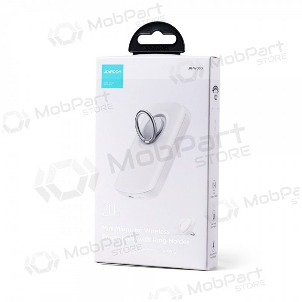 Bateria externa Power Bank Joyroom JR-W030 20W Magnetic Wireless 6000mAh preto