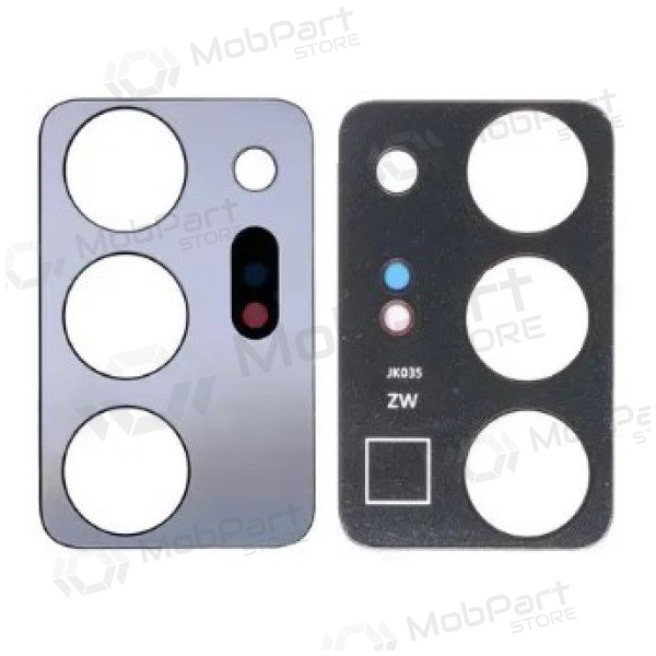 Samsung N985 / N986 Galaxy Note 20 Ultra lente vidro da câmera (branco) (original) (sevice pack)