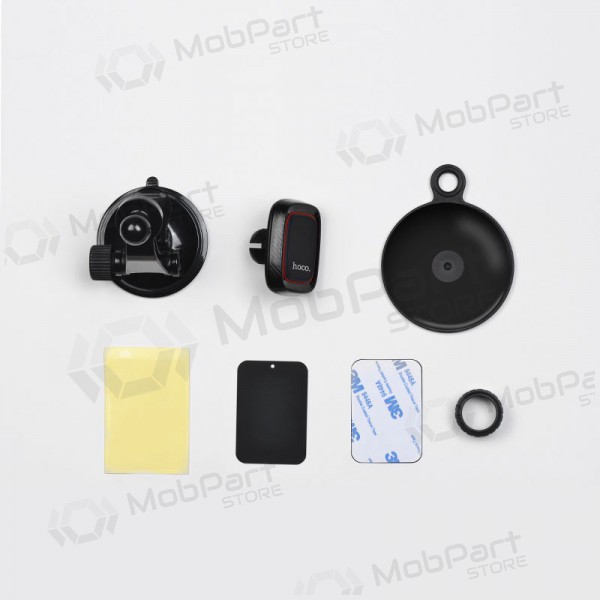 Automobilinis Universal telefono laikiklis Hoco CA28, mounted on the dashboard, magnetic, preto