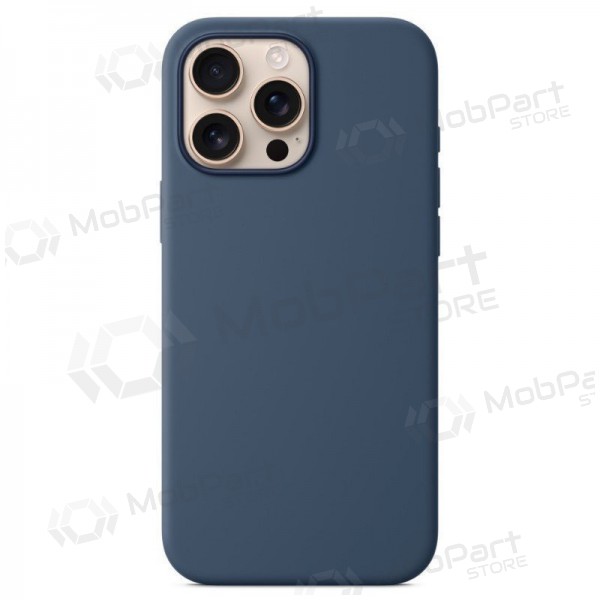 Capa para Apple iPhone 16 Pro Max - Mag Silicone Case (azul)