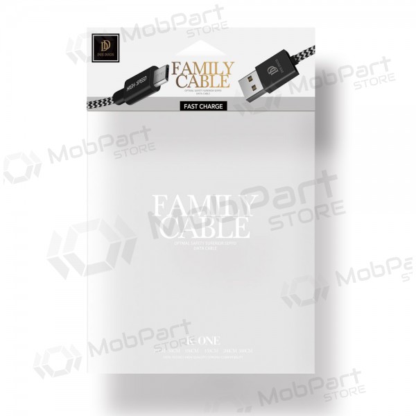 Cabo USB Dux Ducis K-ONE microUSB FastCharging 1.0m