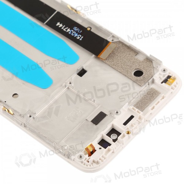 Xiaomi Mi A1 / Mi 5X ecrã (branco) (com moldura) (usado grade C, original)