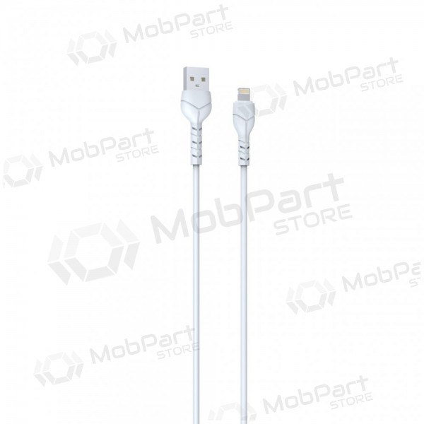 Cabo USB Devia Kintone Lightning 1.0m (branco) 5V 2.1A