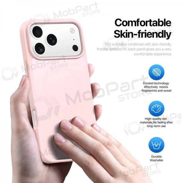 Capa para Apple iPhone 17 Pro Max, 18 Pro Max - Dux Ducis Yind (rosa)