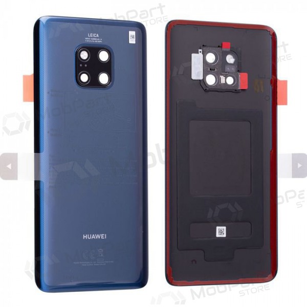 Huawei Mate 20 Pro tampa traseira da bateria azul (Midnight Blue) (usado grade B, original)
