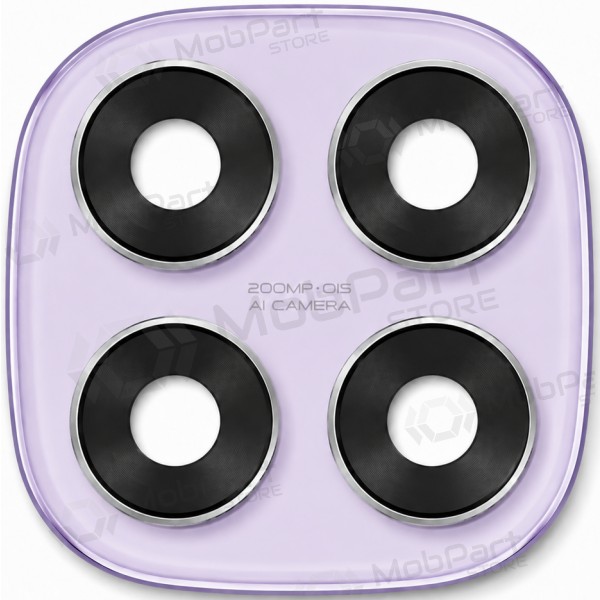 Vidro da câmera com moldura para Xiaomi Redmi Note 14 Pro 4G (roxo)