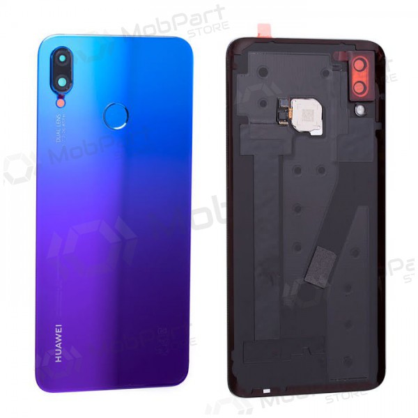 Huawei P Smart Plus tampa traseira da bateria (azul) (usado grade B, original)