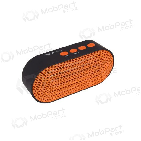 Coluna portátil Bluetooth CANYON CNE-CBTSP3BO (MicroSD, AUX, BT V4.2, 300mAh)