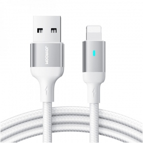 USB cabo Joyroom S-UL012A10 USB to Lightning 2.4A 1.2m branco