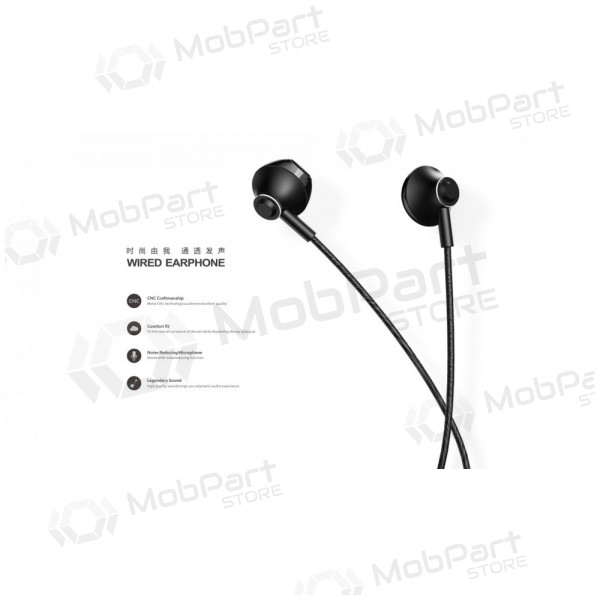 Mãos livres Remax RM-711 3,5mm (preto)