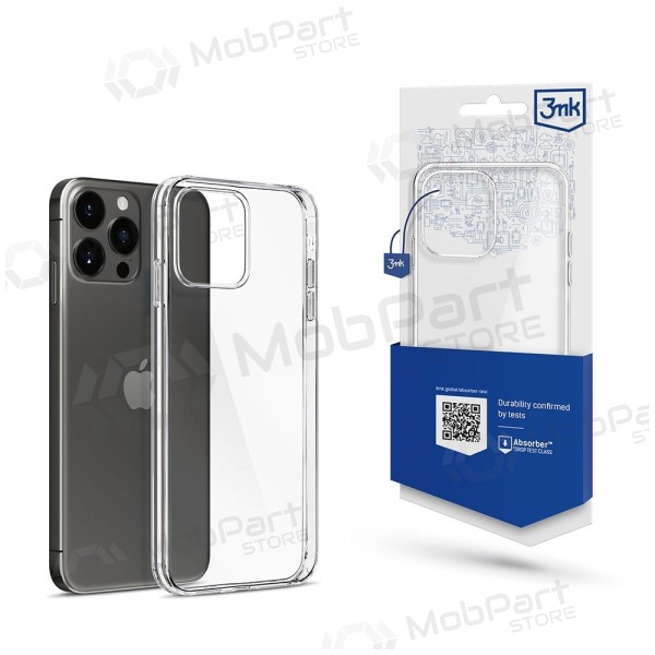 Apple iPhone 16 Pro Max capa - 3MK Clear Case (transparente)