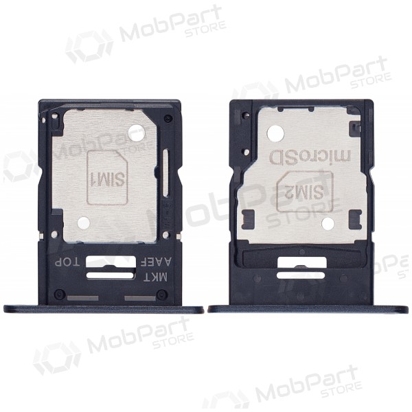 Suporte de cartão SIM para Samsung Galaxy A15 5G (preto) (original)