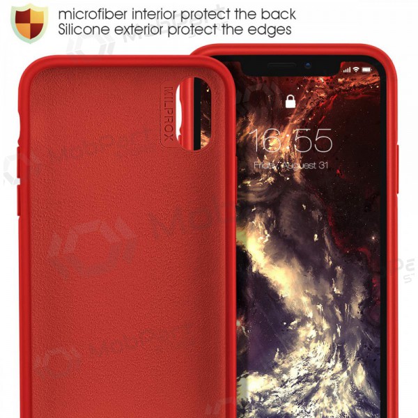 Capa Apple iPhone 11 Pro - Liquid Silicone - 2.0mm (vermelha)
