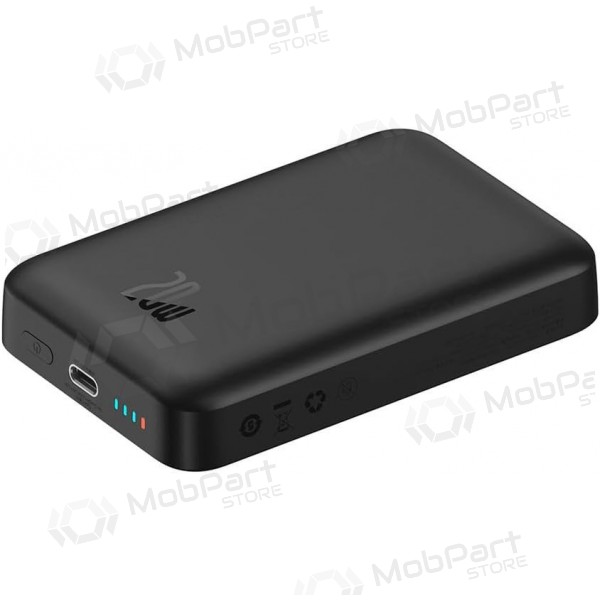 Bateria externa Power Bank Baseus Magnetic Mini Air 20W 10000mAh preto P10059001113-00