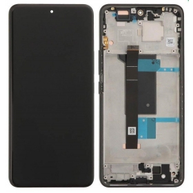 Tela Xiaomi Redmi Note 15 Pro 4G (preta) (com moldura) (original)