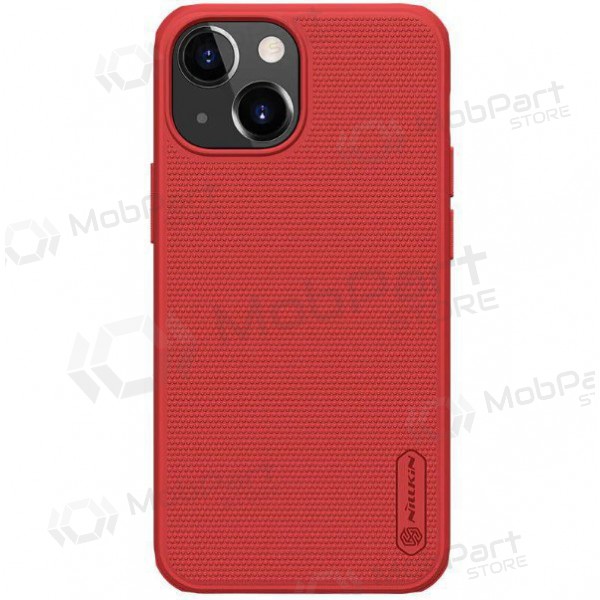 Capa para Apple iPhone 14 - Nillkin Frosted Shield (vermelha)