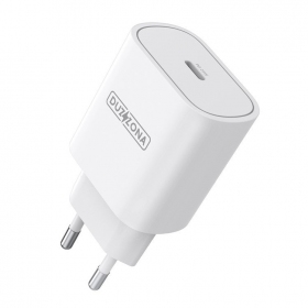 Carregador buitinis DUZZONA T6 PD25W Type-C branco