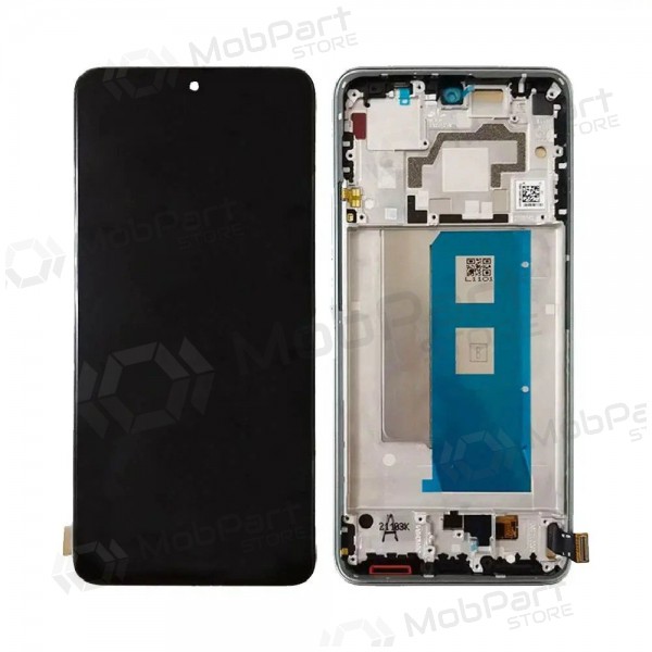Ecrã Xiaomi Poco F5 Pro 5G (preto) (com moldura) (original)