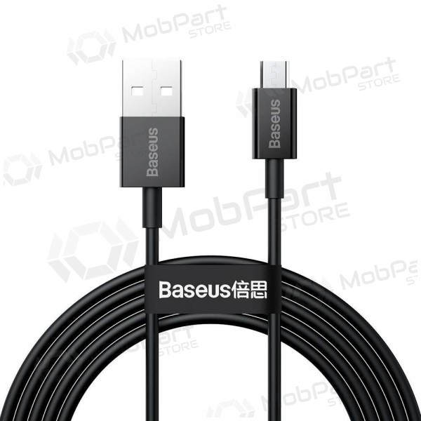 Cabo USB Baseus Superior microUSB 2A 2.0m (preto) CAMYS-A01