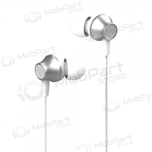 Mãos livres Devia Metal In-ear 3,5mm (prata)