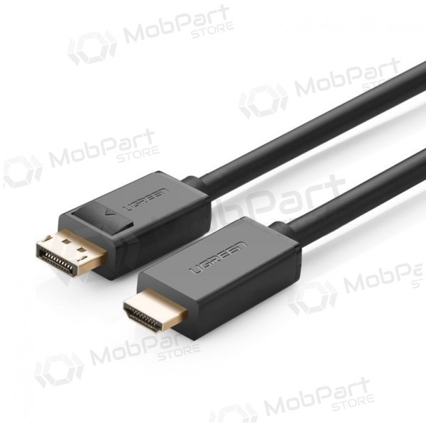Cabo Ugreen DP101 DisplayPort to HDMI 2.0m preto