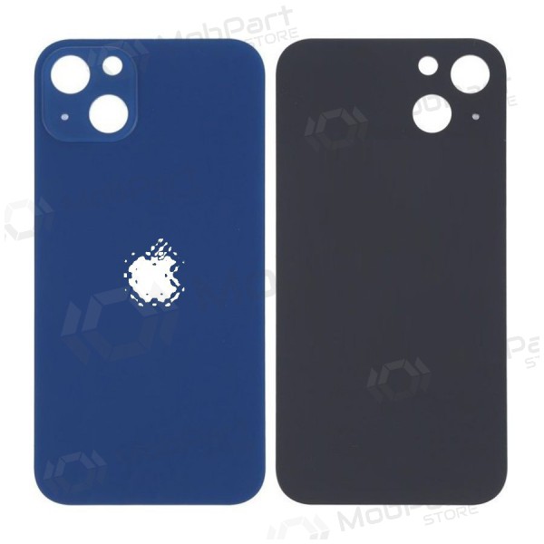 Apple iPhone 13 tampa traseira da bateria (azul) (bigger hole for camera)