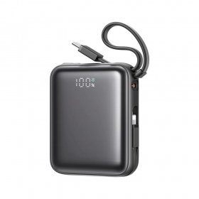 Bateria externa Power Bank Joyroom JR-PBF27 22.5W Mini 10000mAh preto
