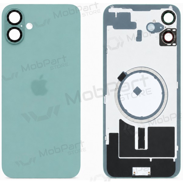 Capa traseira para Apple iPhone 16 Plus (turquesa) (Premium)