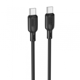 USB cabo Borofone BX113 60W USB-C to USB-C 2.0m preto