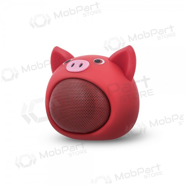Altifalante portátil Bluetooth Forever Sweet Animal Pig Rose ABS-100