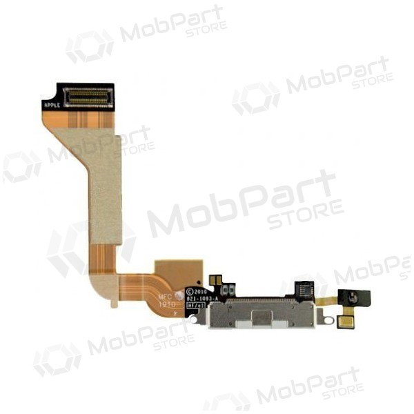 Apple iPhone 4 conector de carga (branco) (usado, original)
