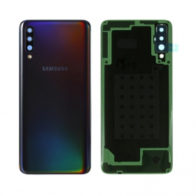 Samsung A705 Galaxy A70 2019 tampa traseira da bateria (preto) (usado grade B, original)