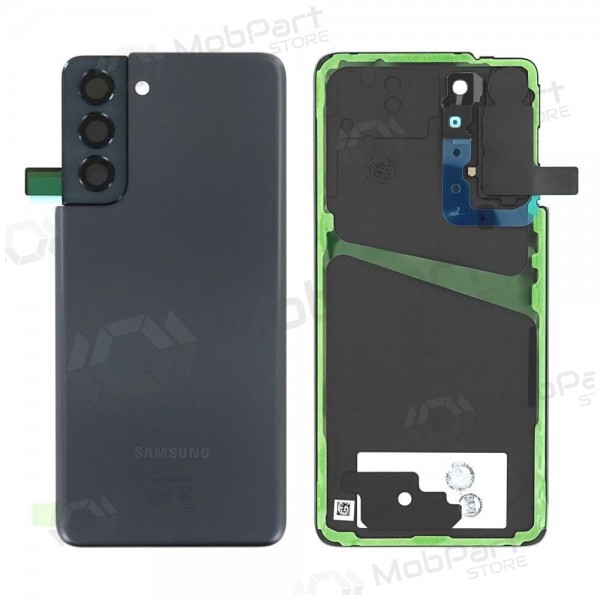 Samsung G991 Galaxy S21 5G tampa traseira da bateria (Phantom Grey) (usado grade A, original)