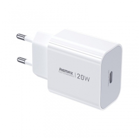Carregador de telefone Remax CA08 20 W USB-C branco