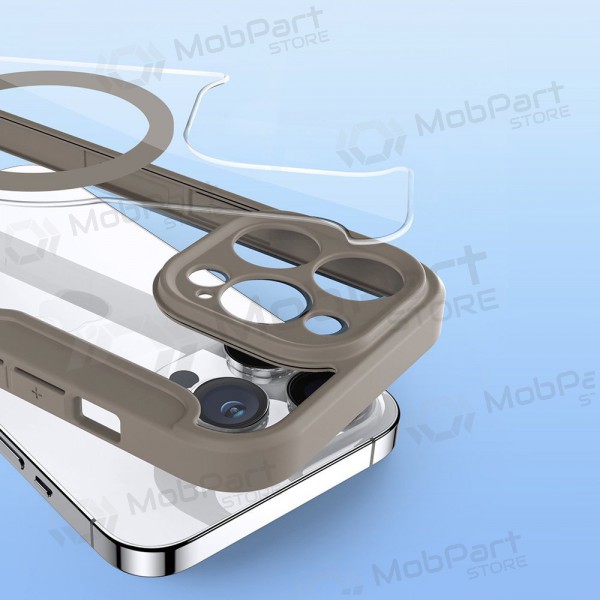 Capa para Apple iPhone 13 / 14 - Dux Ducis Skin X Pro (castanho)