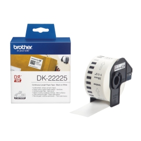 Brother Contínuo DK-22225 (DK22225), fita preta