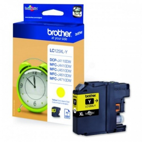 Brother LC 125XL (LC125XLY), cartucho amarelo para impressoras a jato de tinta