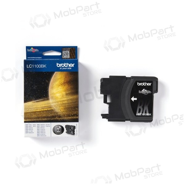 Brother LC-1100BK (LC1100BK) Cartucho de tinta, preto