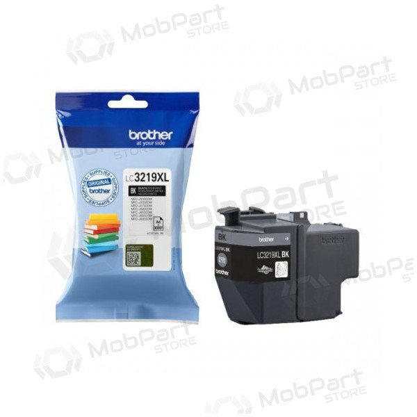 Brother LC 3219 (LC3219XLBK), preto cartucho para impressoras jato de tinta, 3000 páginas.